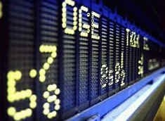 Stocks and shares quote wall street crash